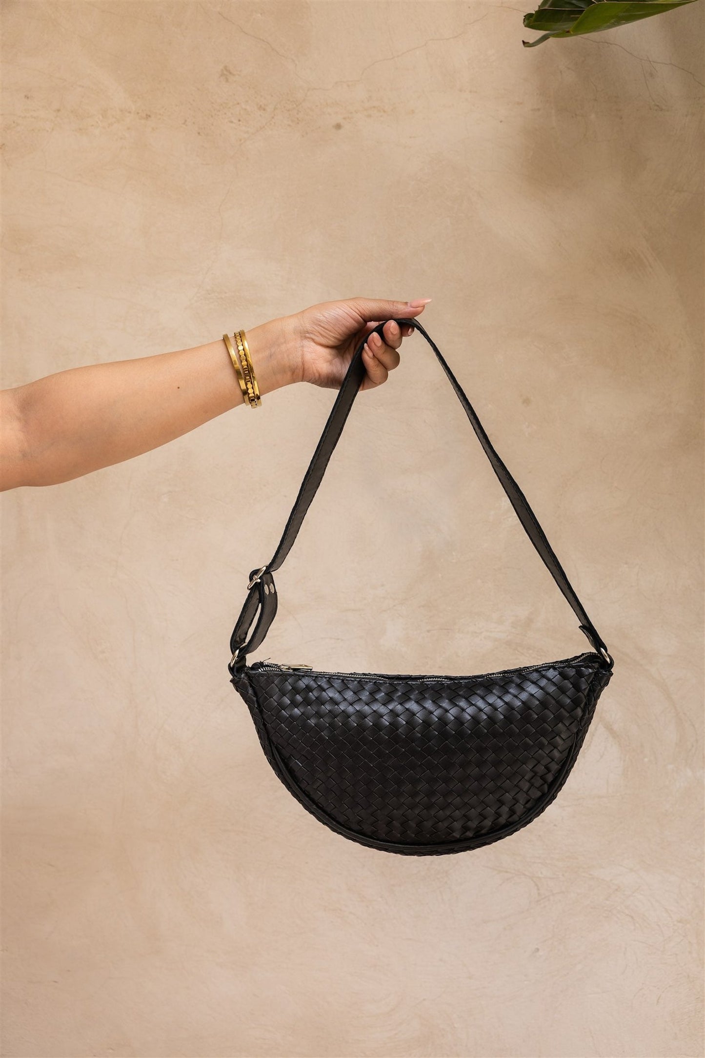 Hilal Woven Leather Sling