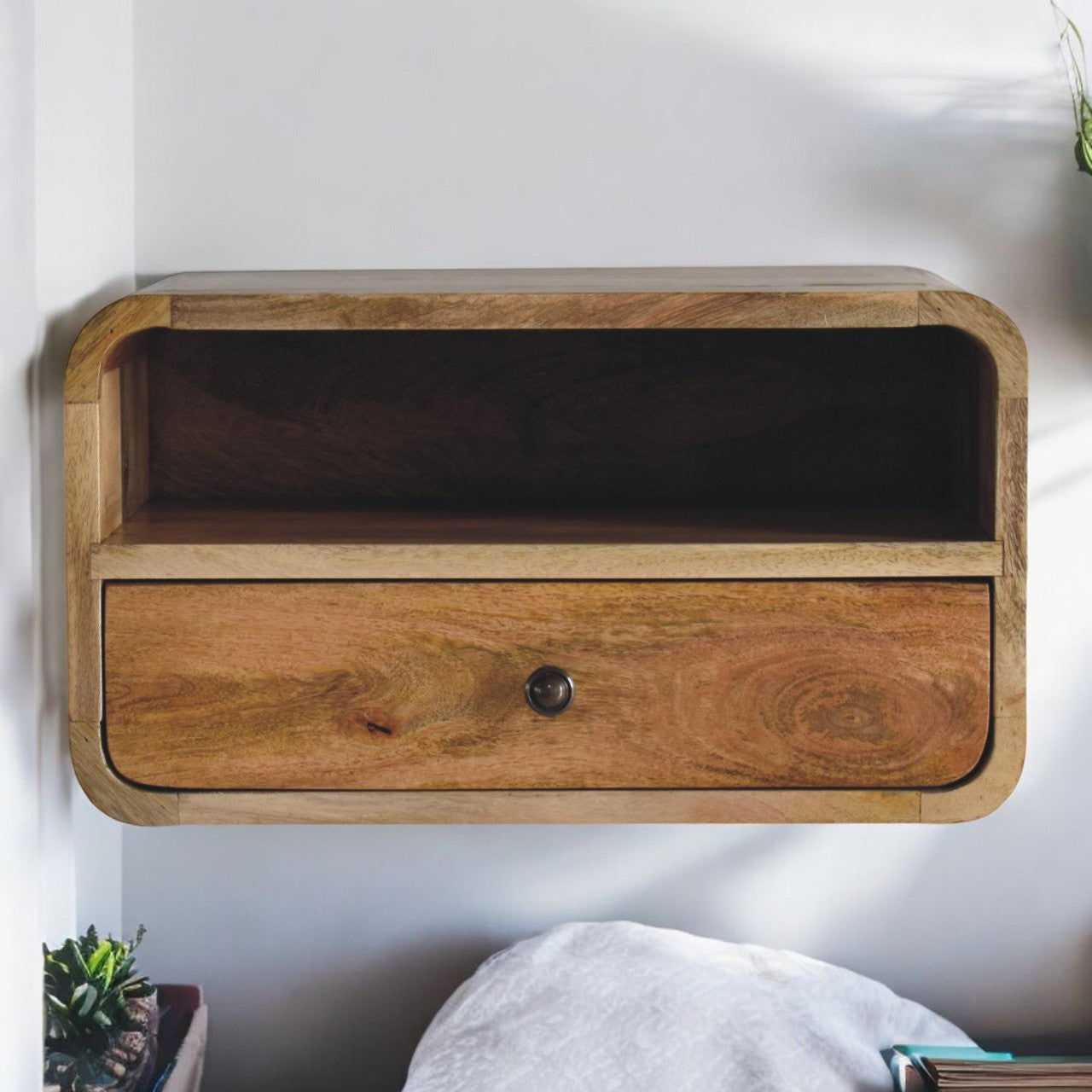 Large Floating Bedside Table