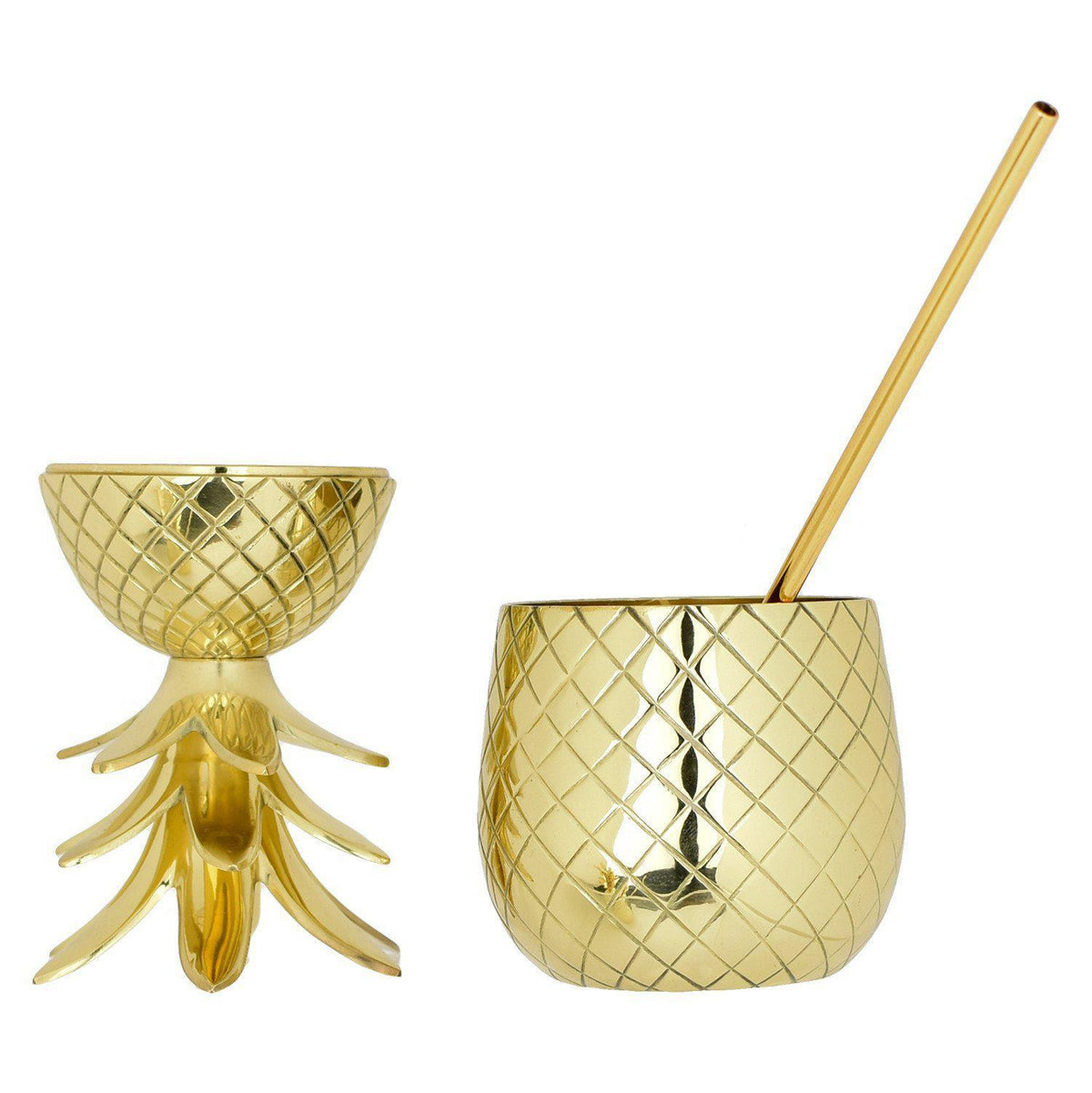 The Royal Hawaiian Pineapple Tumbler  (18 Ounce)
