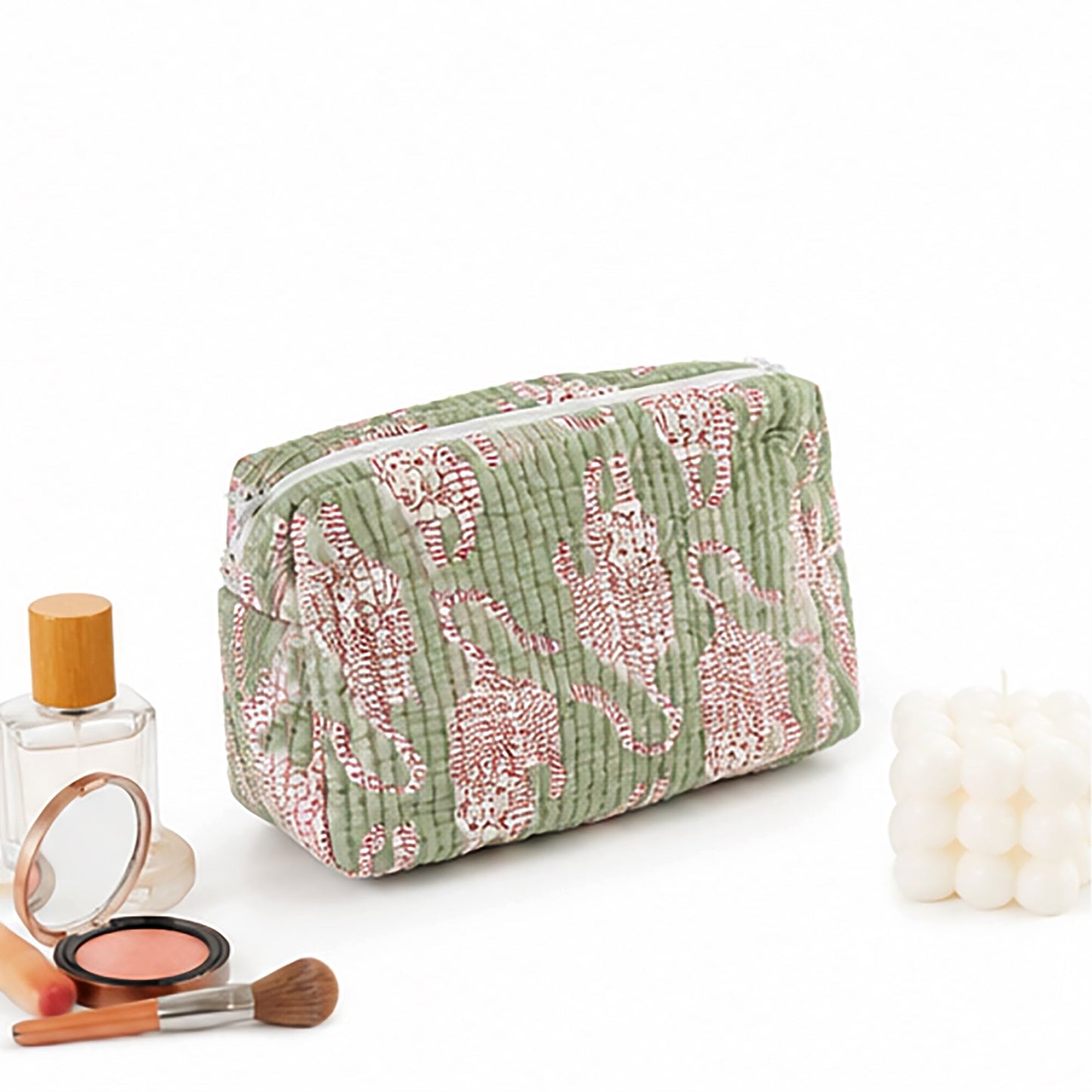 Cats in Pink Cosmetic Pouch