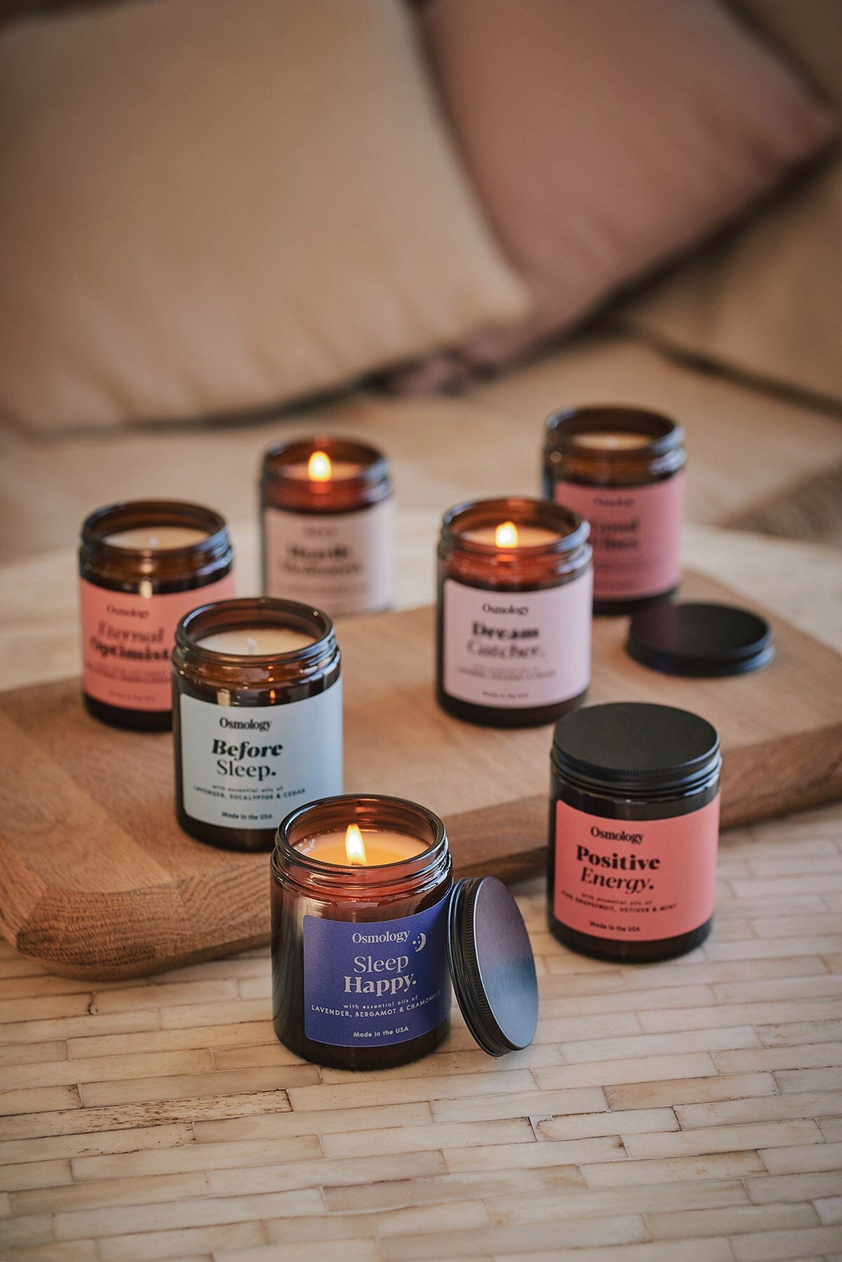 Dream Catcher Scented Jar Candle - Lavender Patchouli and Orange