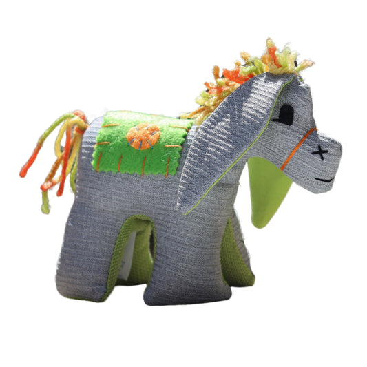 Plush Donkey - Gray