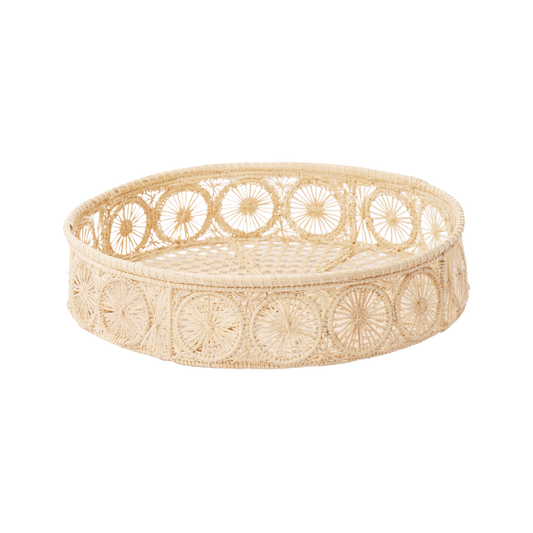 Circles Tray - Natural