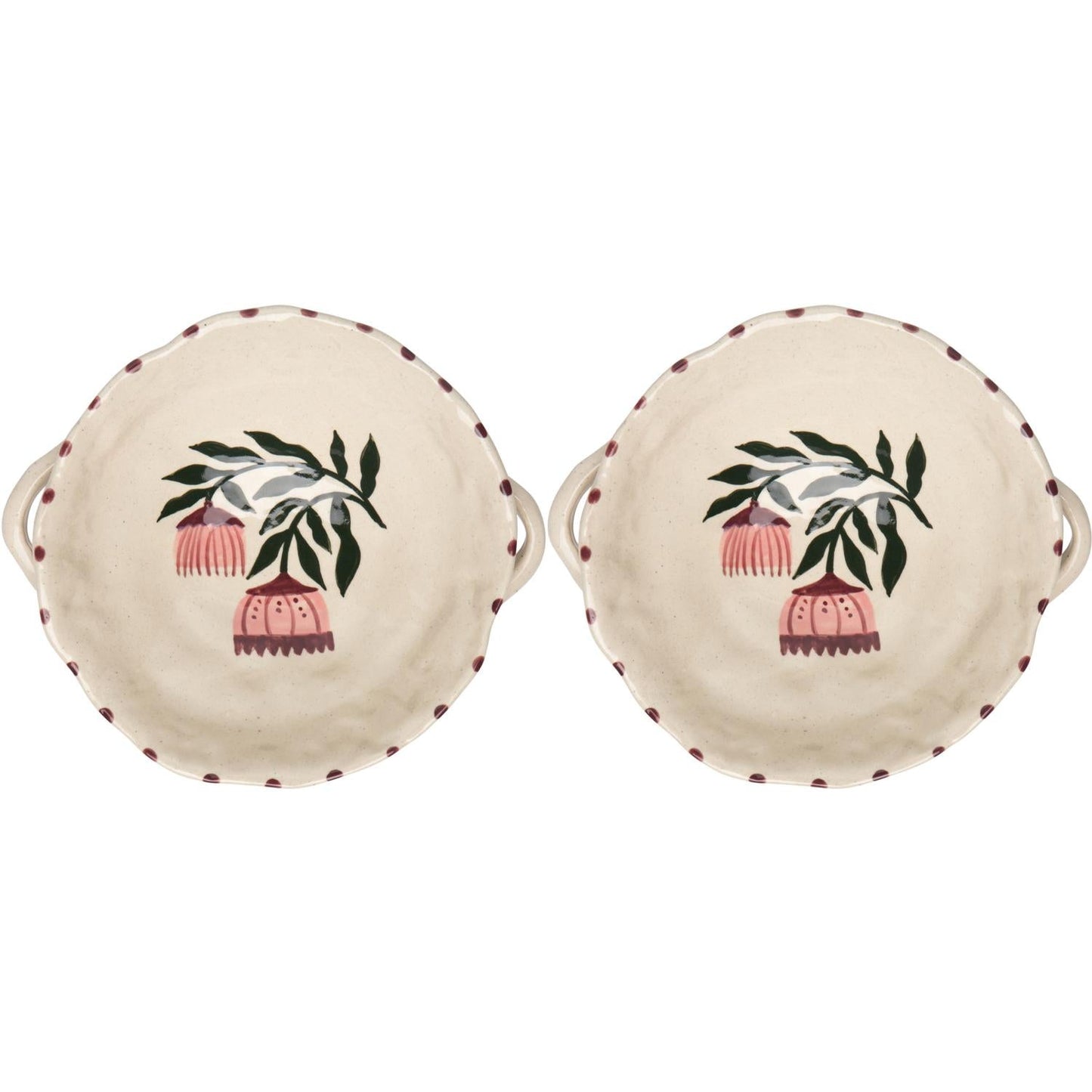 Set of 2 Footed Bowl Venus