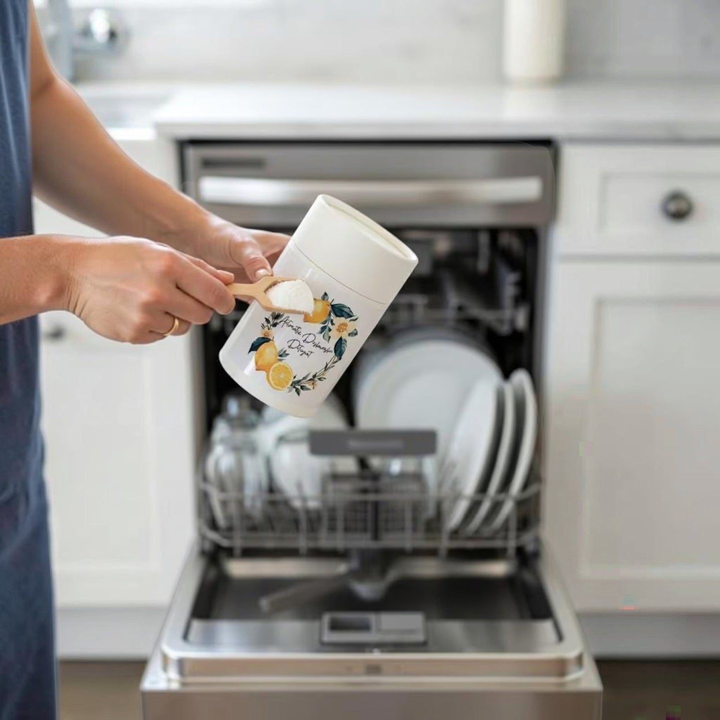 Premium Dishwasher Powder | Oxygen Boost Formula | Plastic-Free Kitchen Cleaner