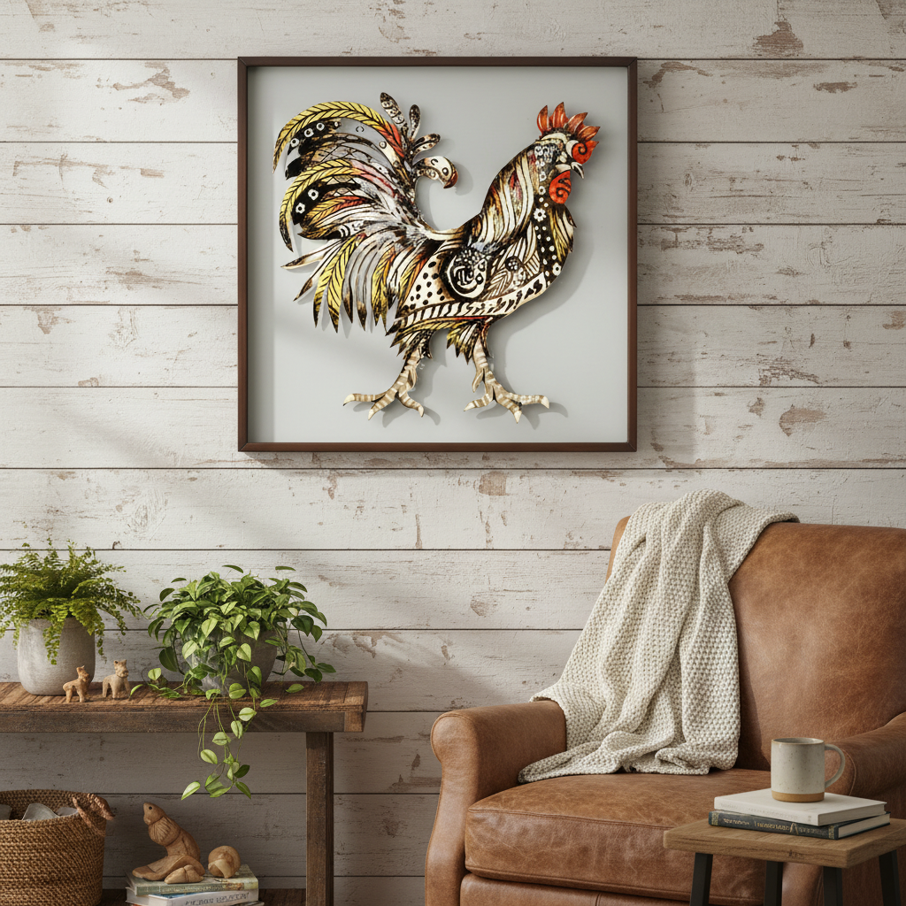 Vivid Rooster