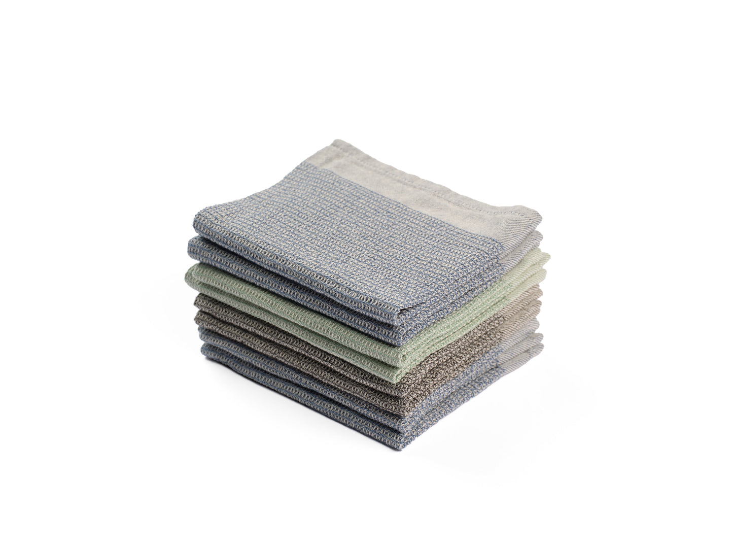 Waffle Weave Wash Cloths - Set of 8