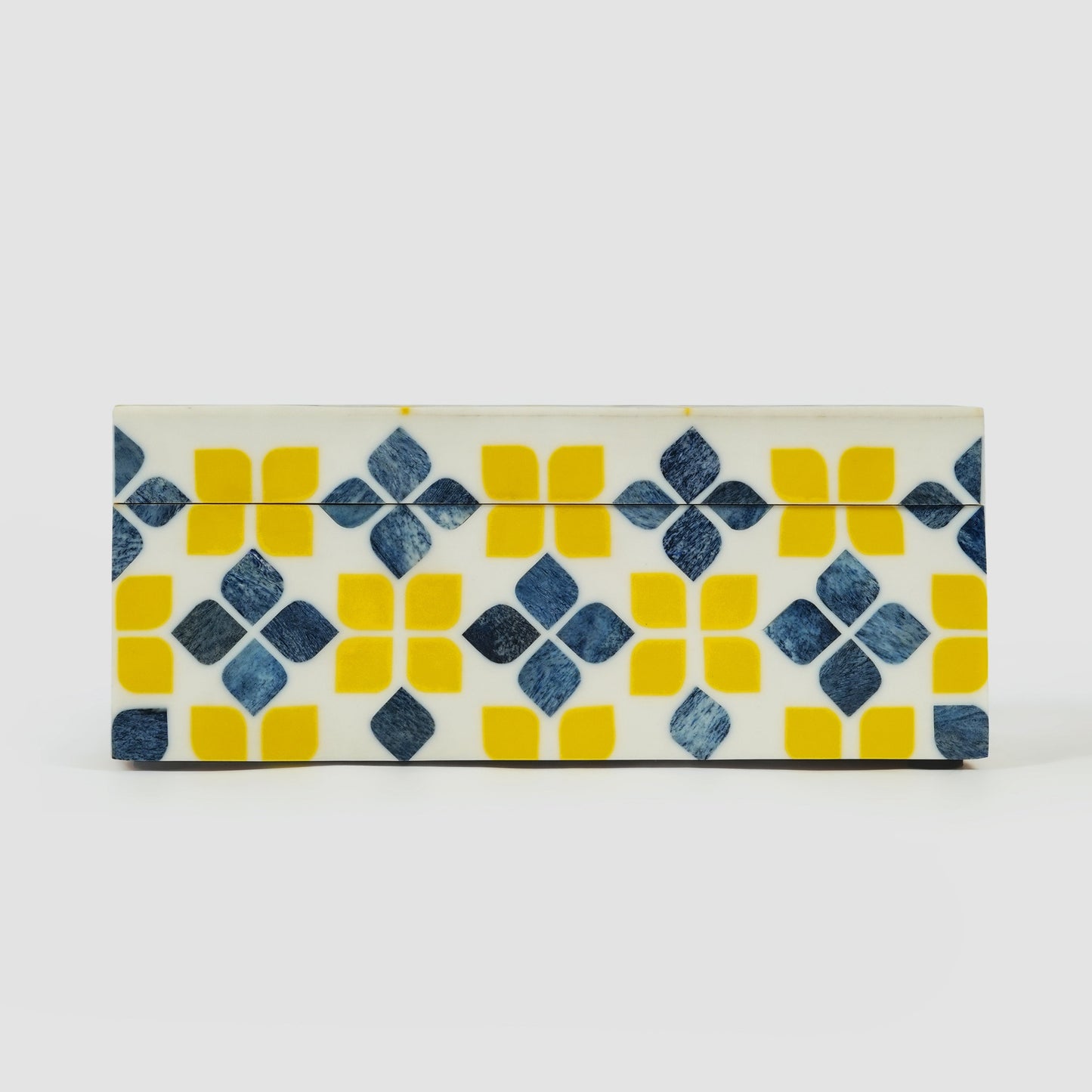 Marigold Mosaic Bone Inlay Storage Box