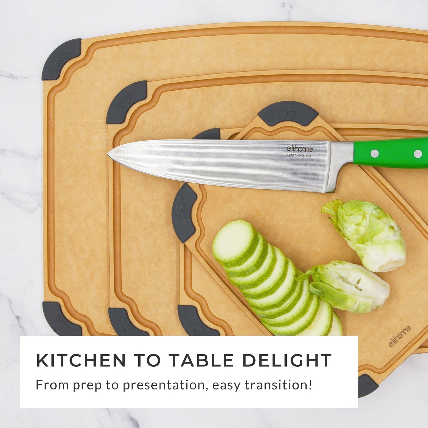 Essential Series Cutting Board, Large- 14" x 10"