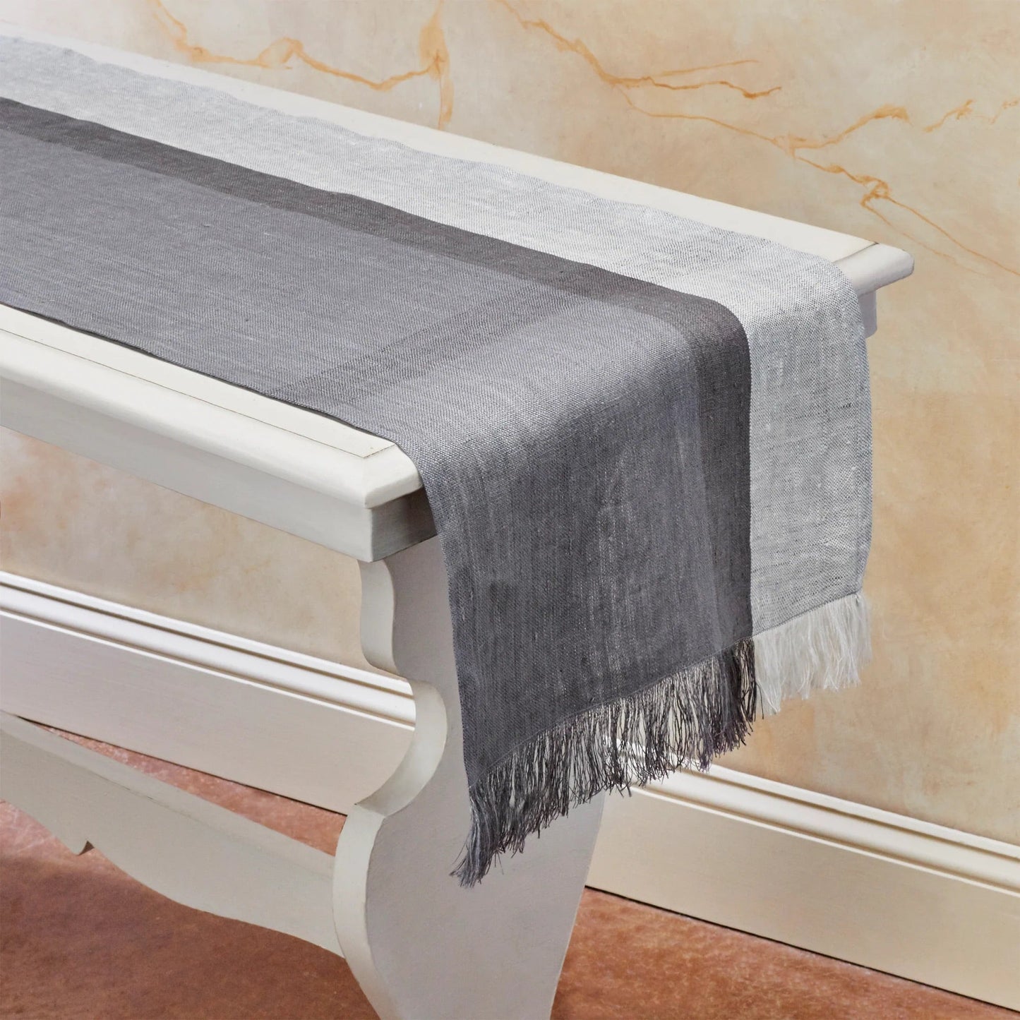 Hinterland Handwoven Linen Table Runner
