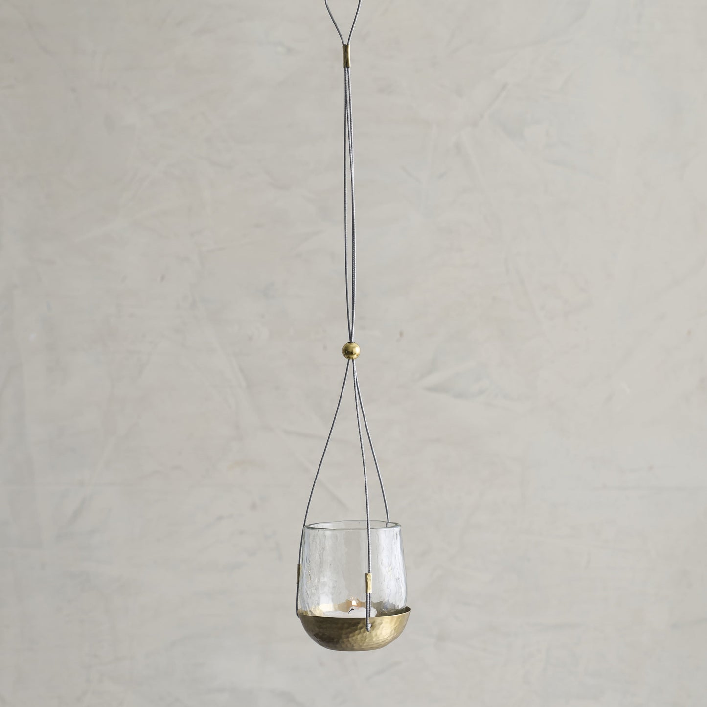 Pebbled Hanging Lantern