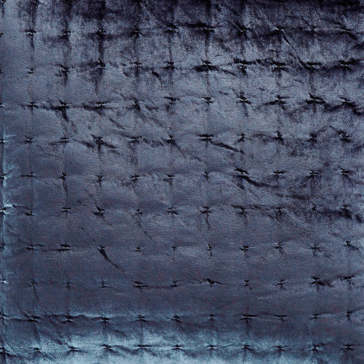 Luna Hand Pinched Velvet Quilt Sham
