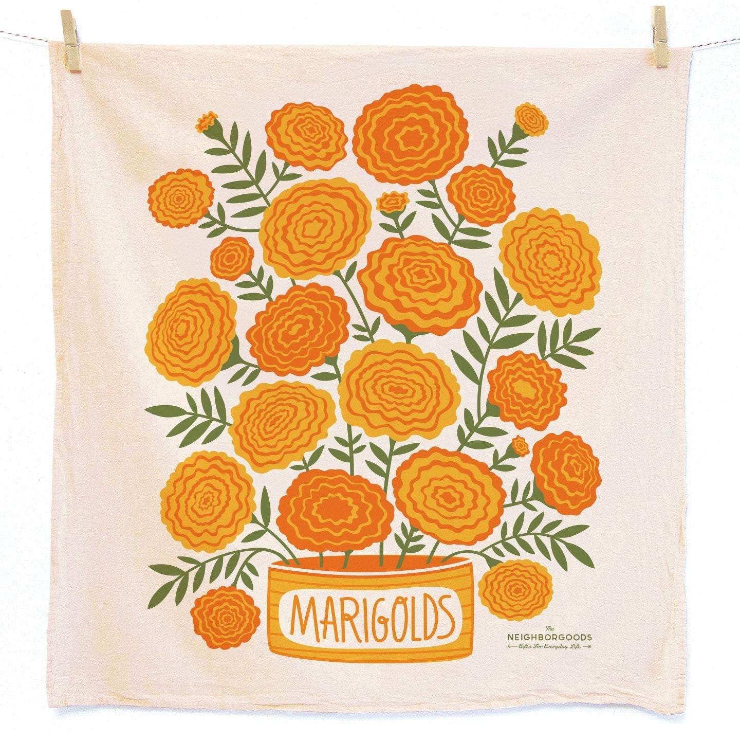 Edible Flowers - Dish Towel Set of 3