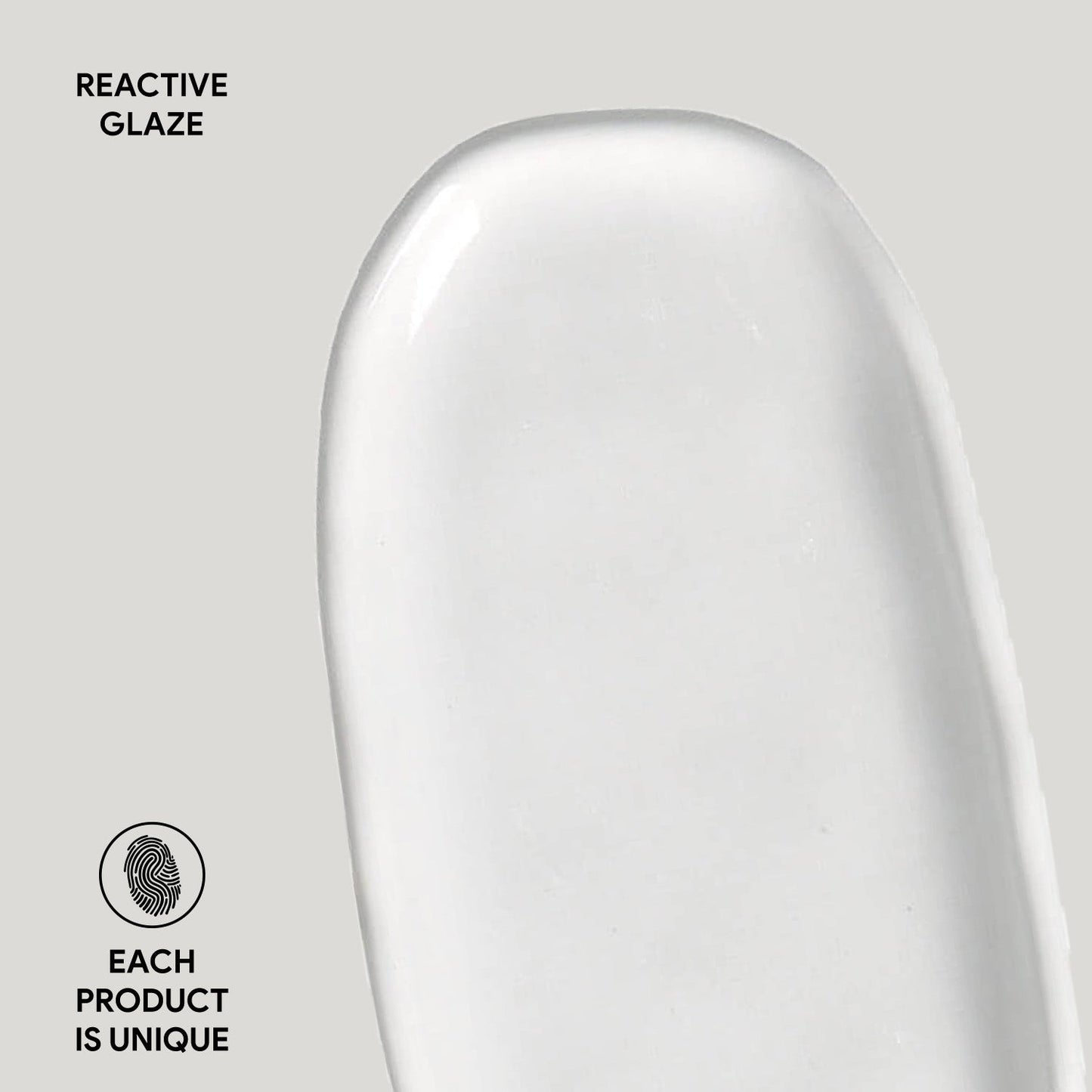 Shallow Organic Oval Platter Small Set of 4
