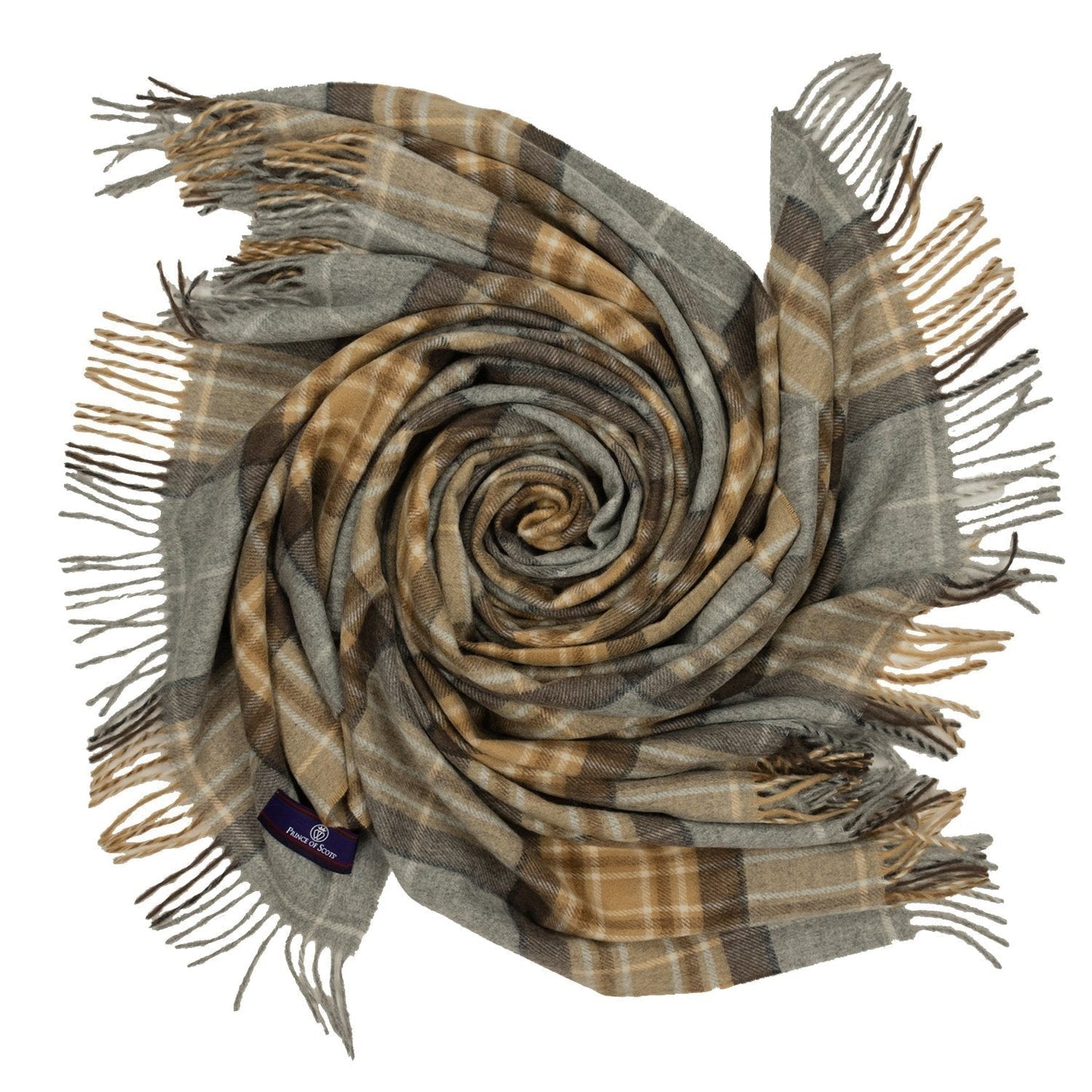 Prince of Scots Highland Tweeds Merino Wool Throw – McKellar Tartan