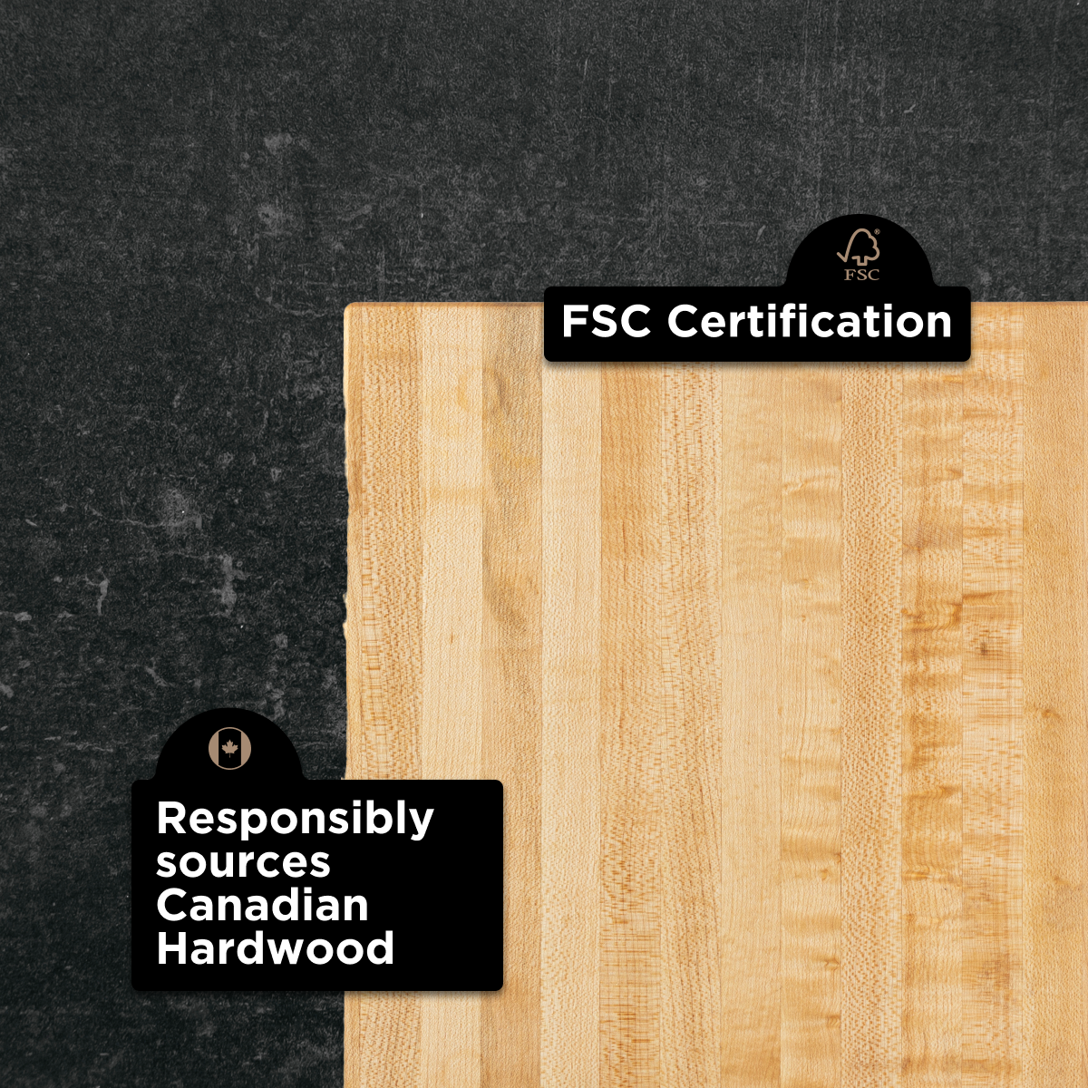 Raised Butcher Block