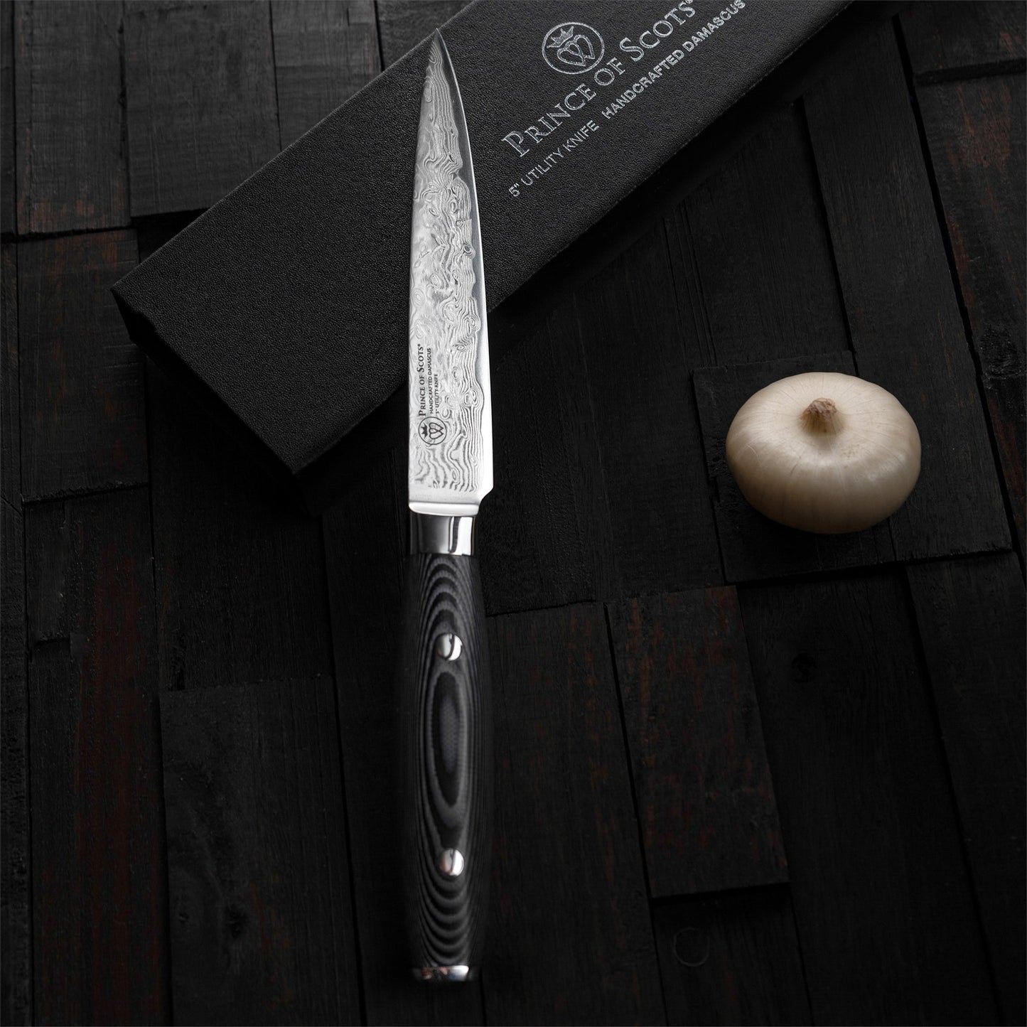 5 Inch Damascus Utility Knife