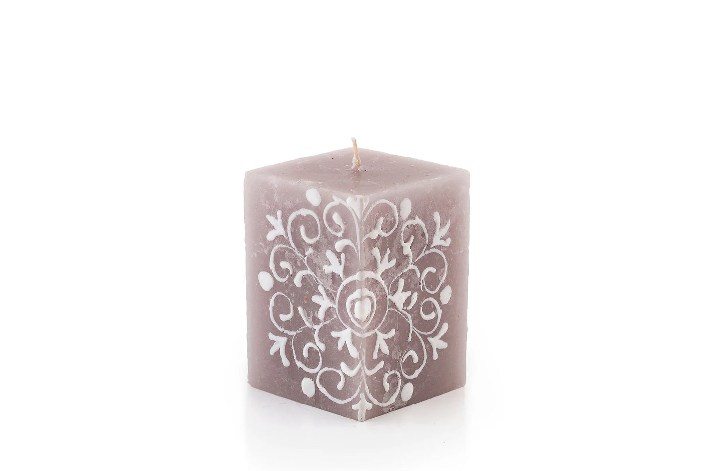 Henna Brown Painted Candles