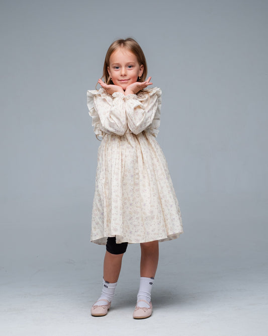 Neomi Dress - Woodland Bunny