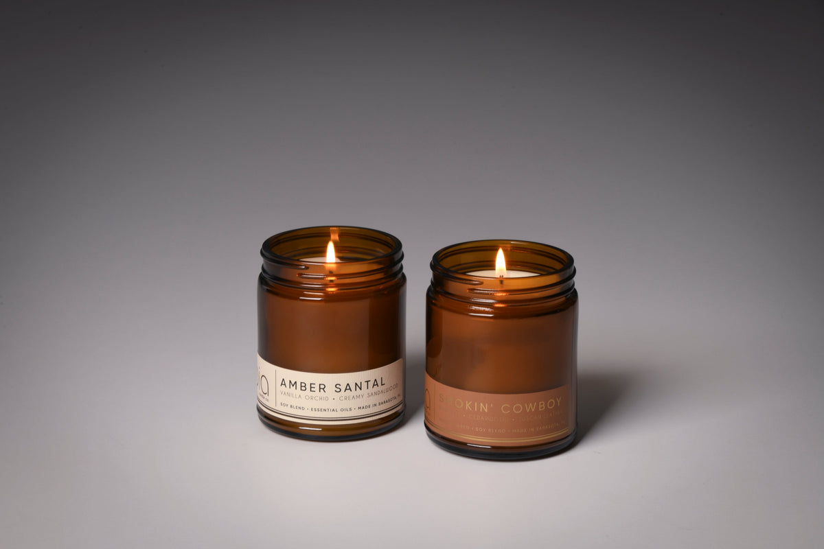 S/2 Amber Santal + Smokin’ Cowboy Best Sellers Duo