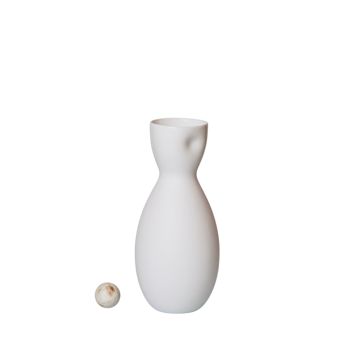 Unique Series Thumb Print Porcelain Carafe or Vase