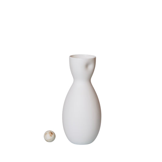Unique Series Thumb Print Porcelain Carafe or Vase
