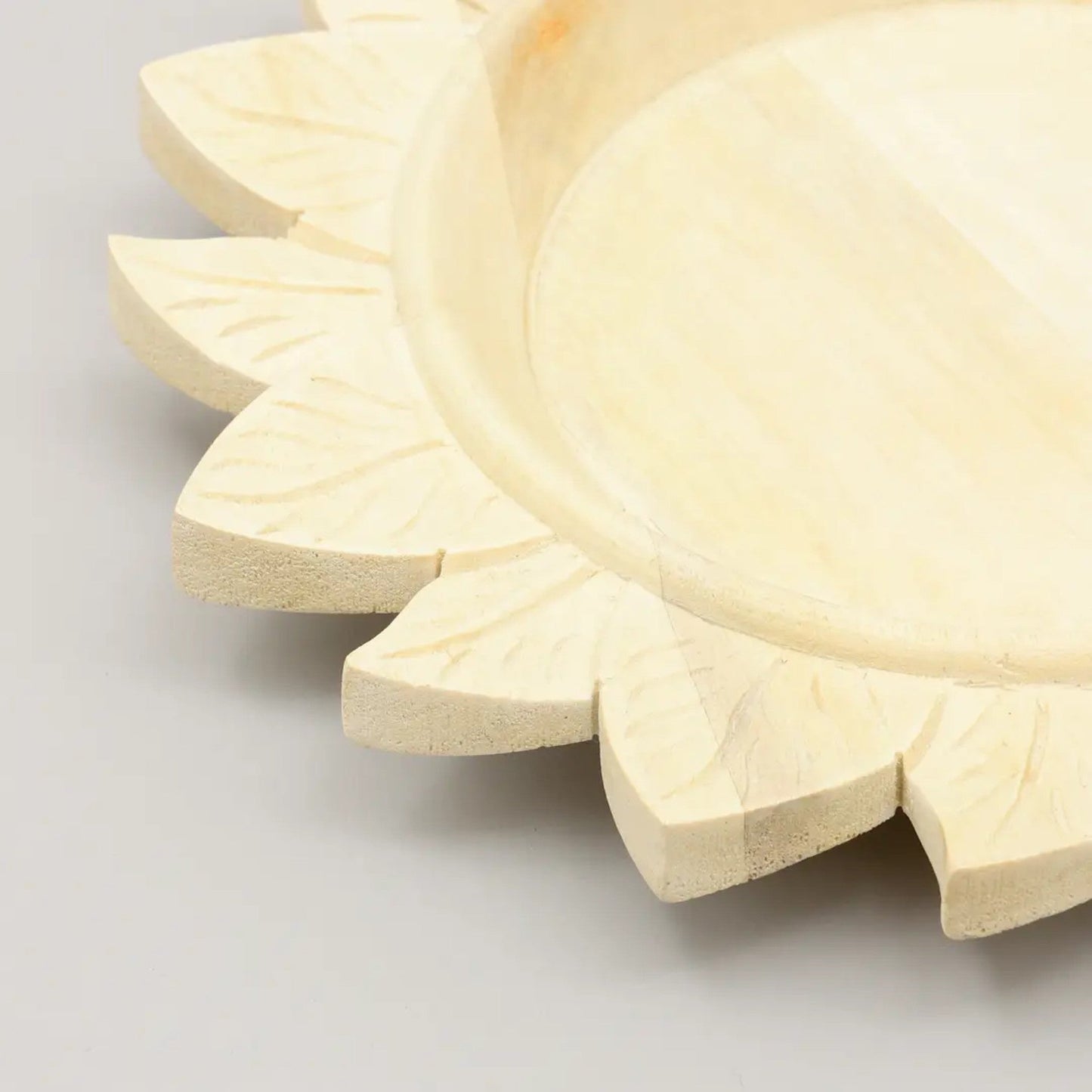 Wood Charger Plate | Handmade 13" Artisan Wooden Tableware | Elegant Dining Accent