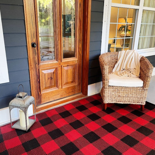 Buffalo Plaid Red & Black