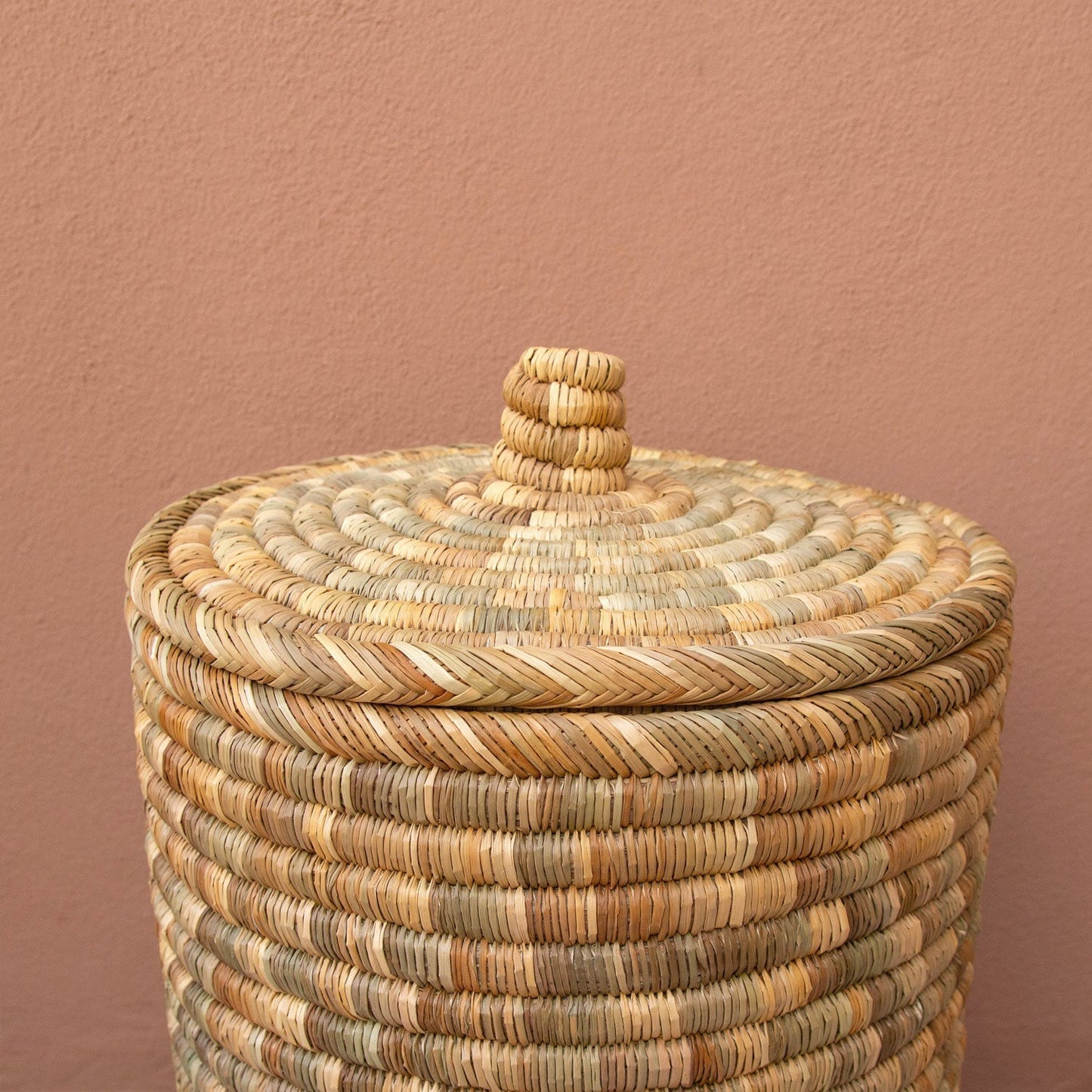 Palm Laundry/Storage Hamper with Lid