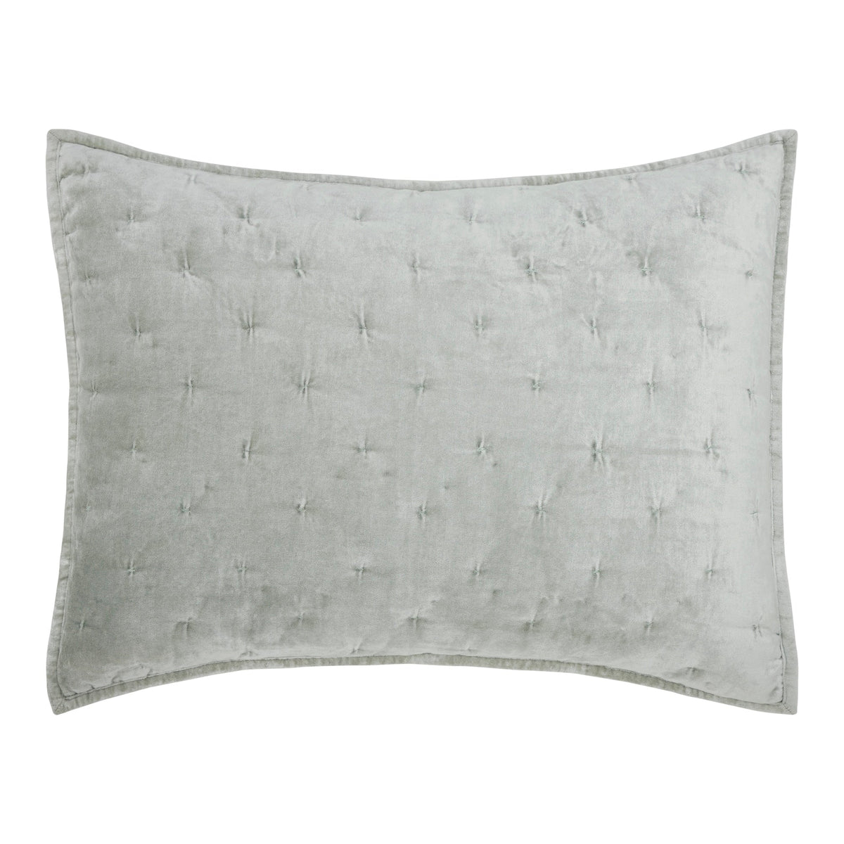 Luna Hand Pinched Velvet Quilt Sham