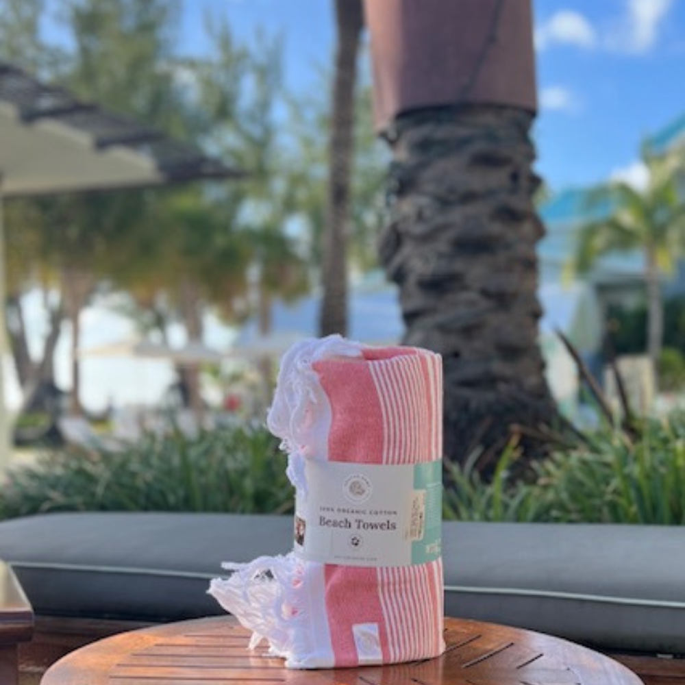 100% Organic Cotton Sunset Beach Towels