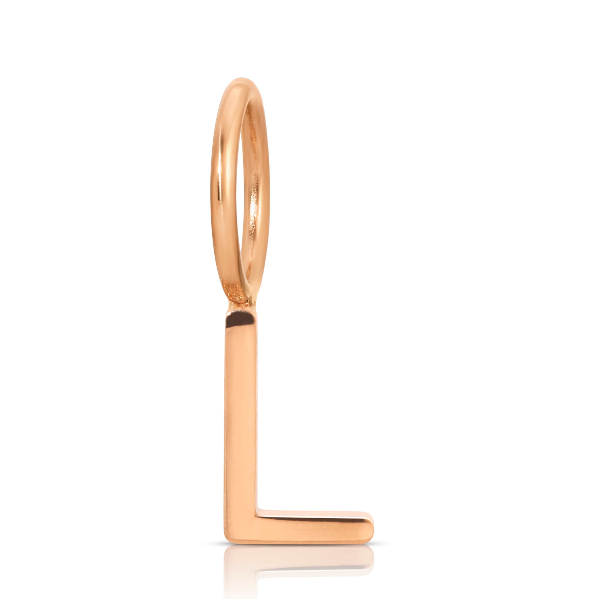 Gold Letter Charm