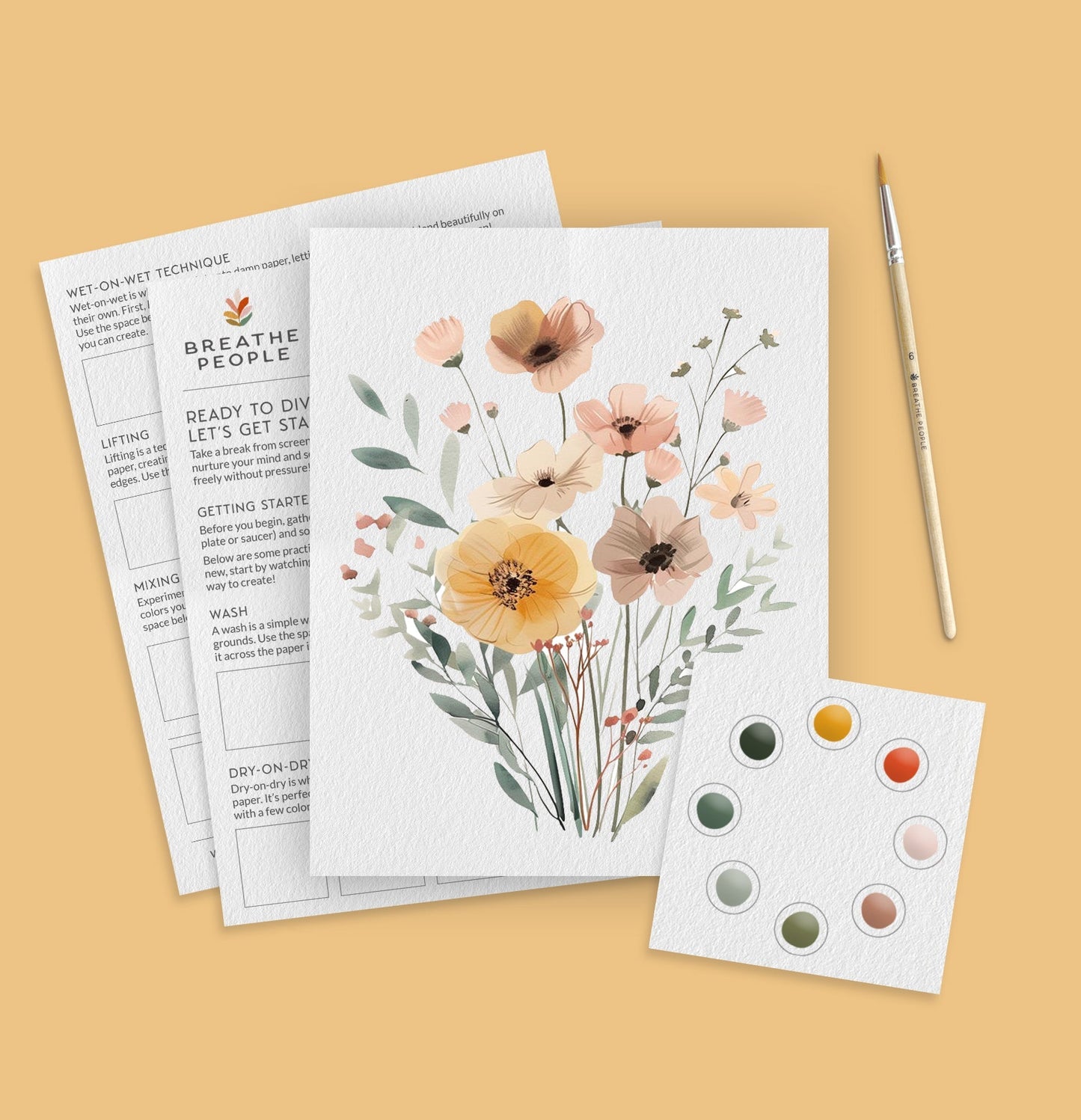 Art Party Watercolor Kit Bundles