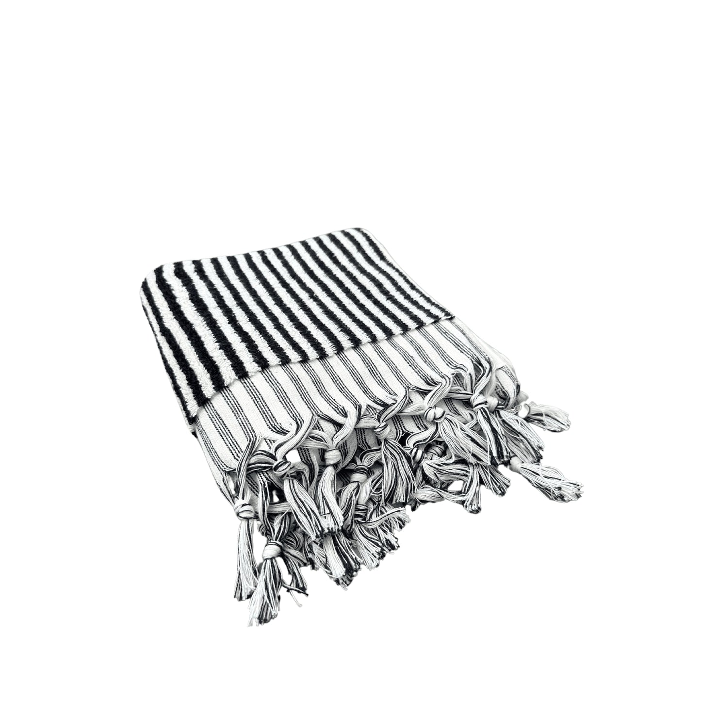 Striped Terry Hand Towel Bundle