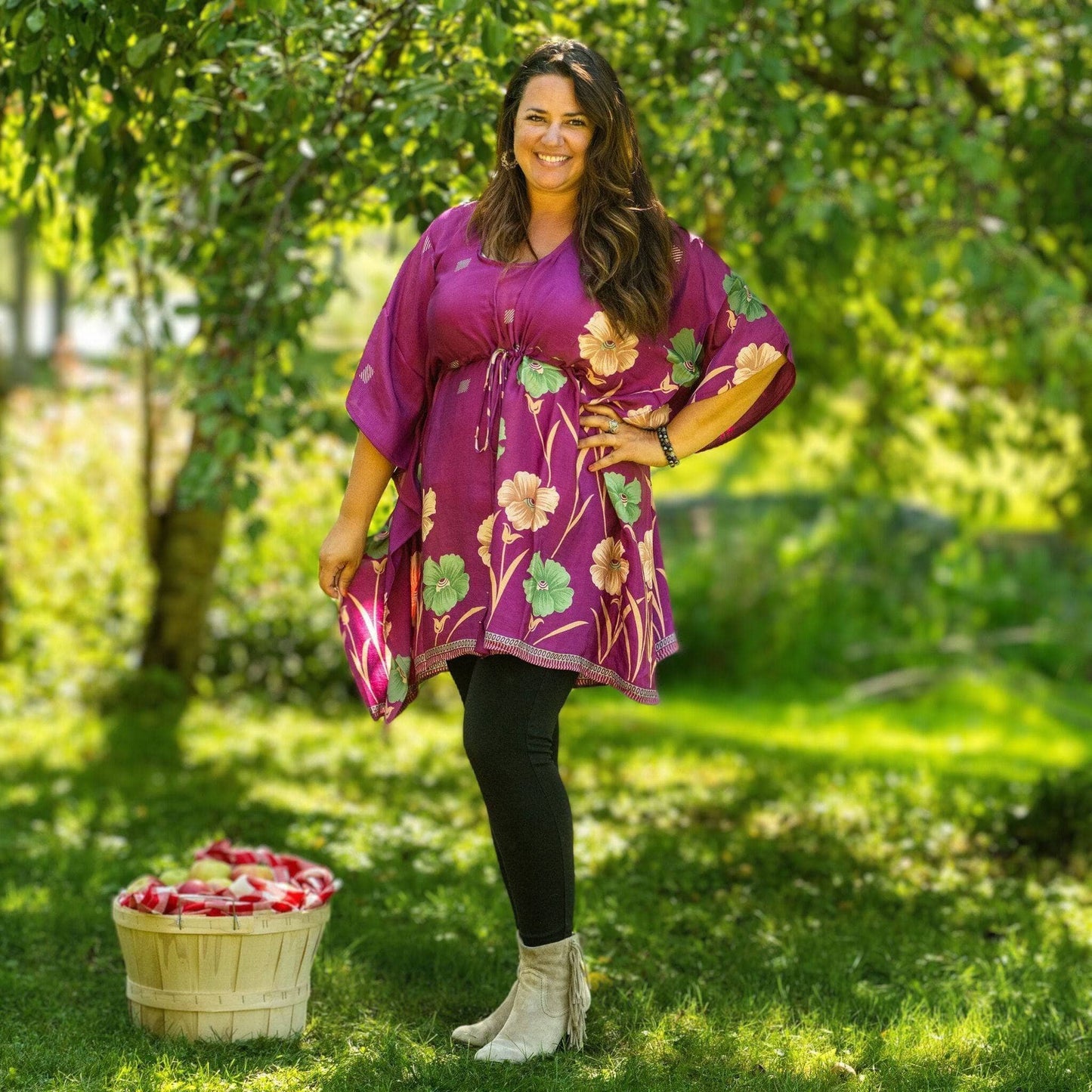 Seconds and Surplus Aanya Adjustable Short Kaftan