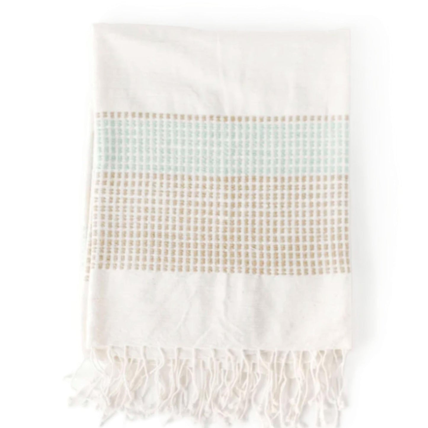 Camden Handwoven Cotton Throw Blanket