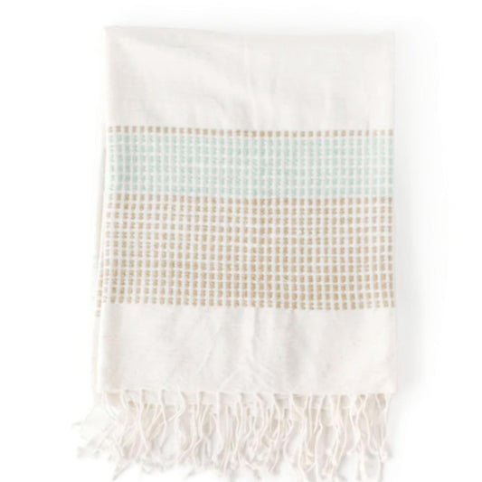 Camden Handwoven Cotton Throw Blanket