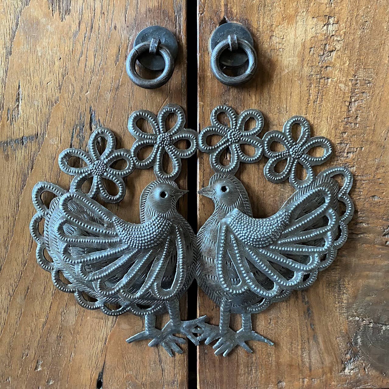 Haitian Metal Dove Wall Art 3D Recycled Steel Fair Trade
