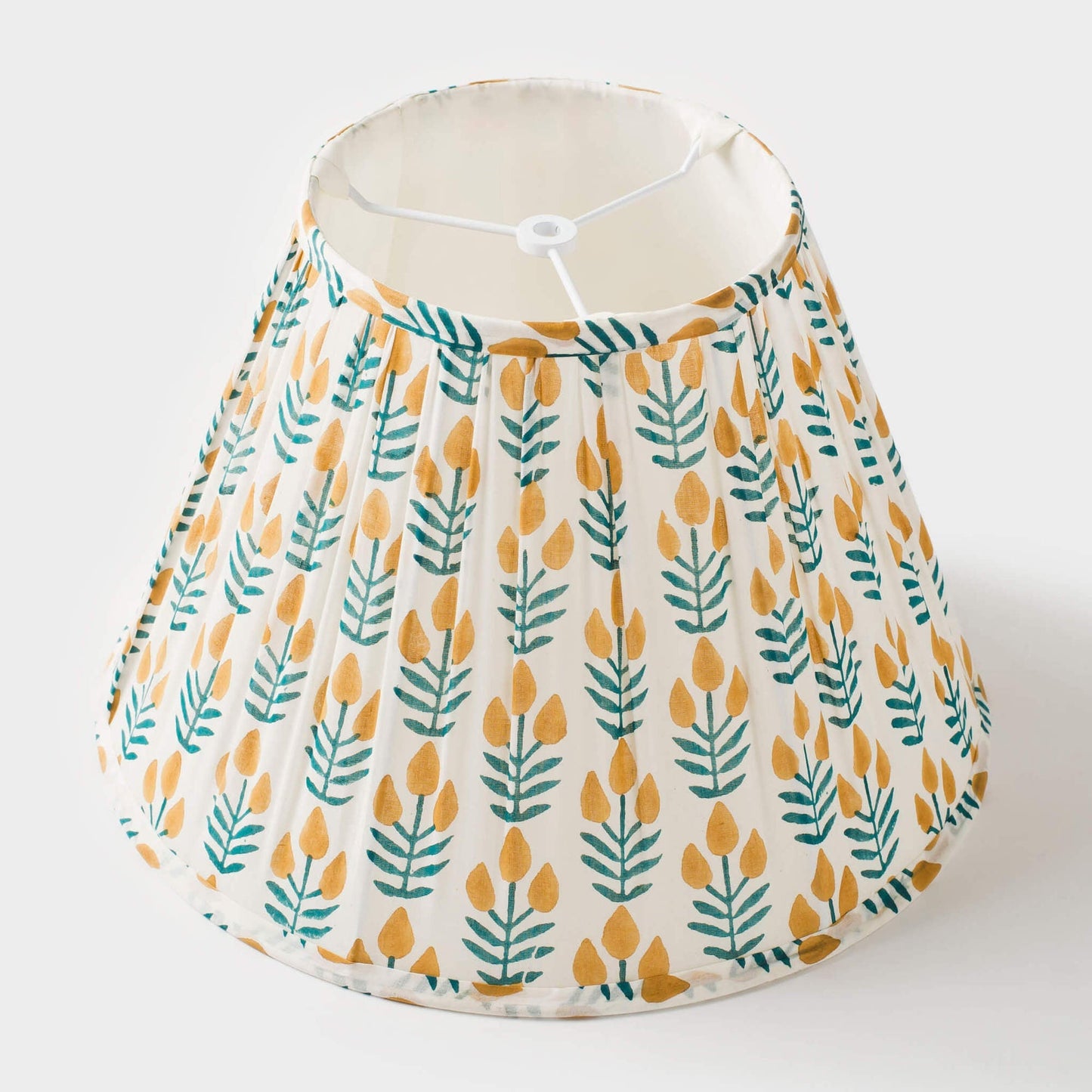 Meadow Gathered Floral Cotton Lampshade