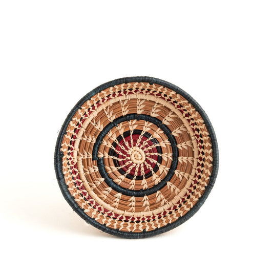 Pinwheel Pine Needle Basket