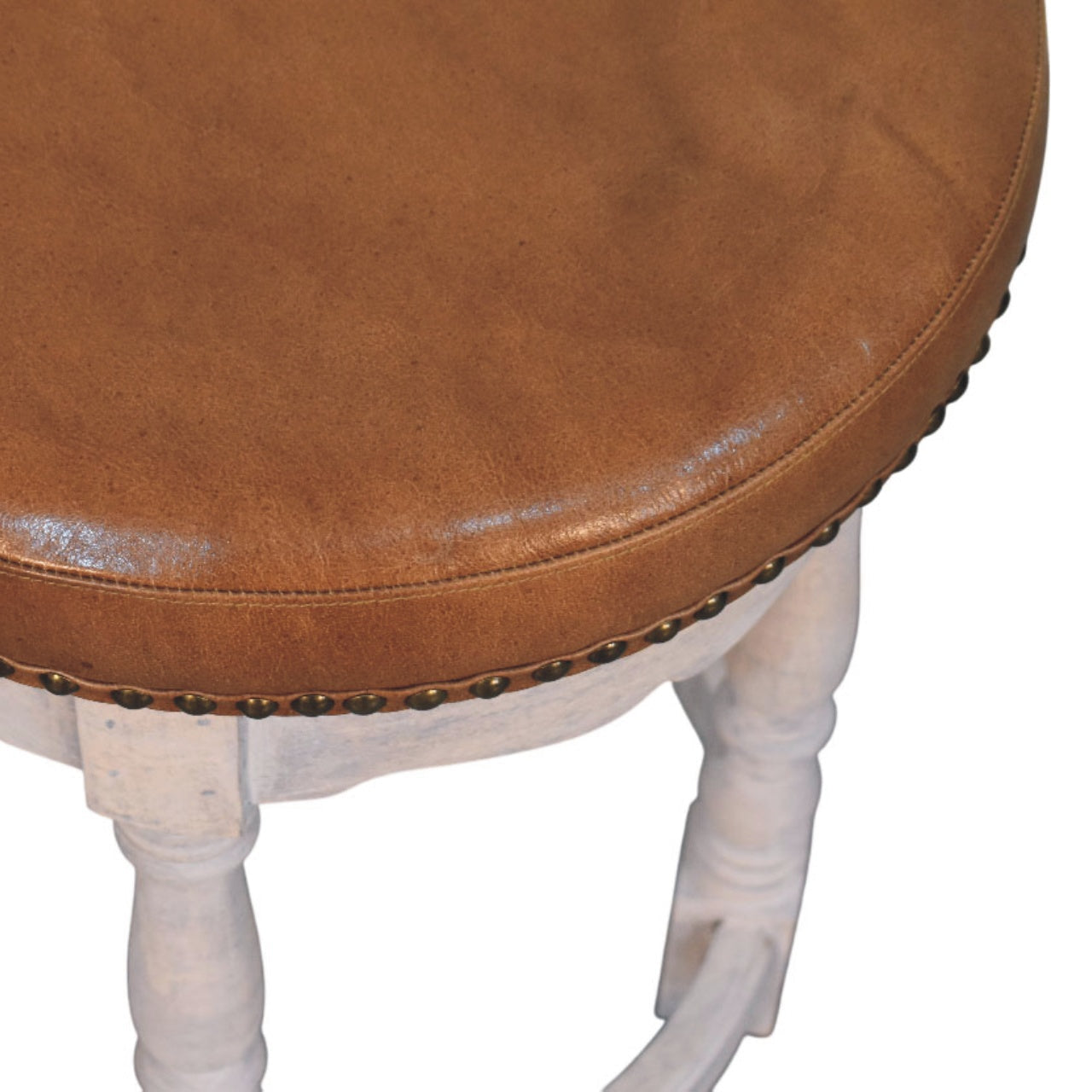Artisan Furniture Solid Wood Rustic Charm Stool