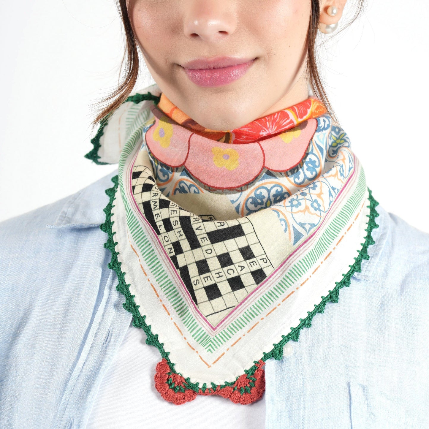 Dolce Tavola Bandana - Light Olive