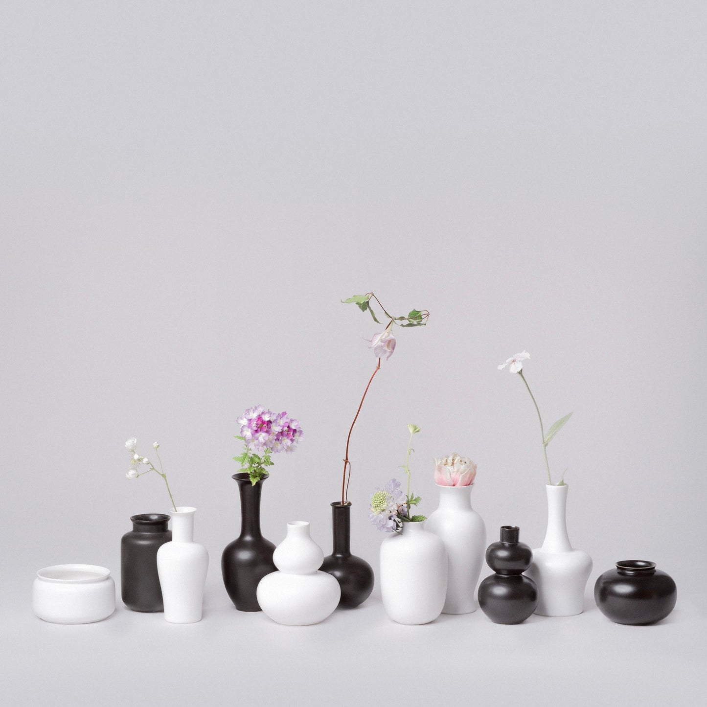 Semi-Matte Porcelain Mini Double Gourd Vase