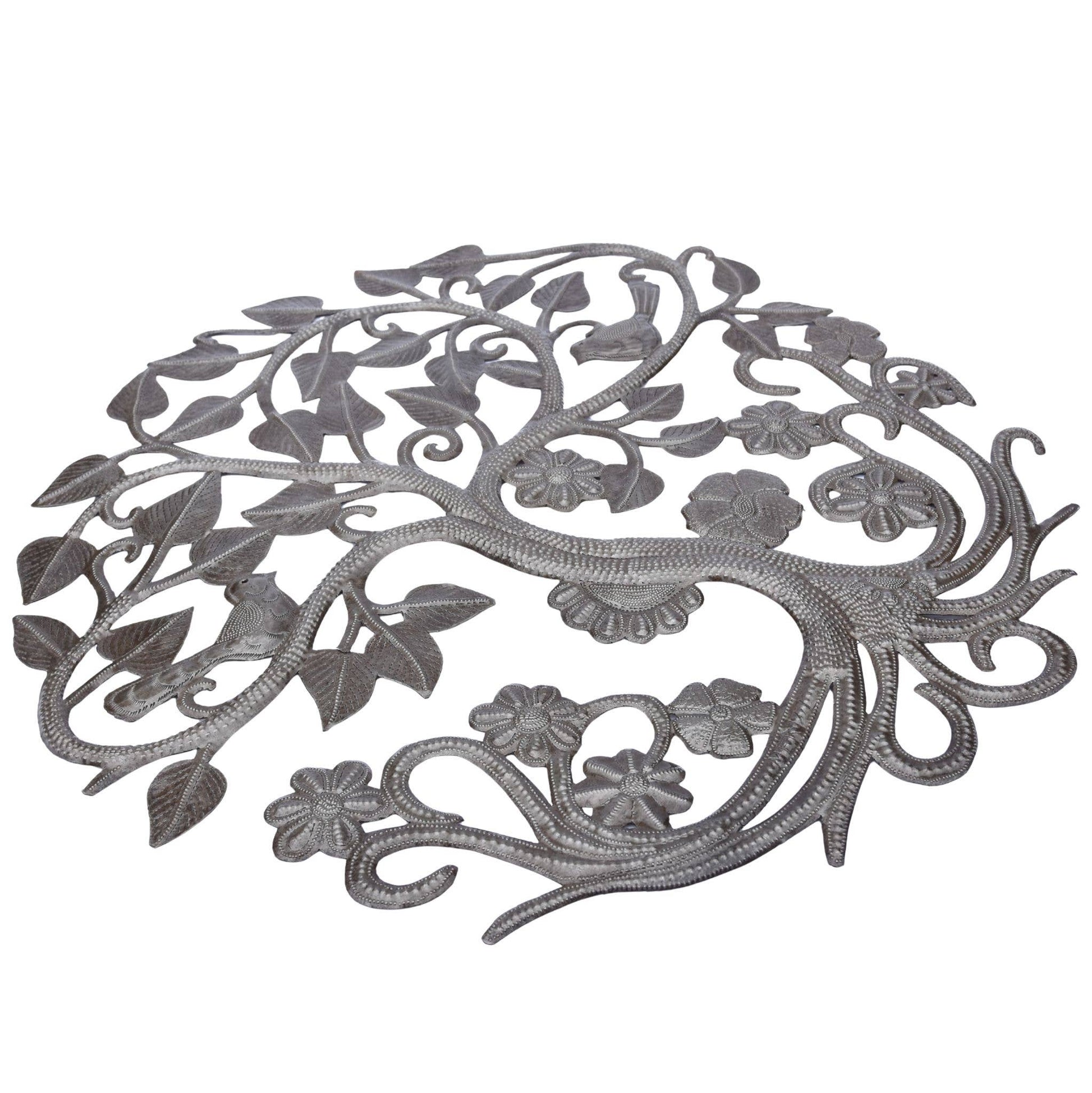 23" Tree of Life Wall Art Garden Design, One of a Kind