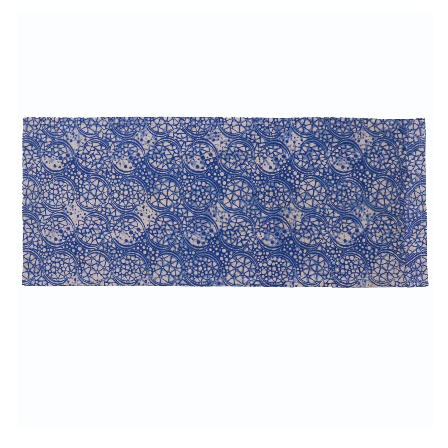 Batik Tea Towel Hand Dyed, Blue Stone, Hand Dyed, 100% Cotton