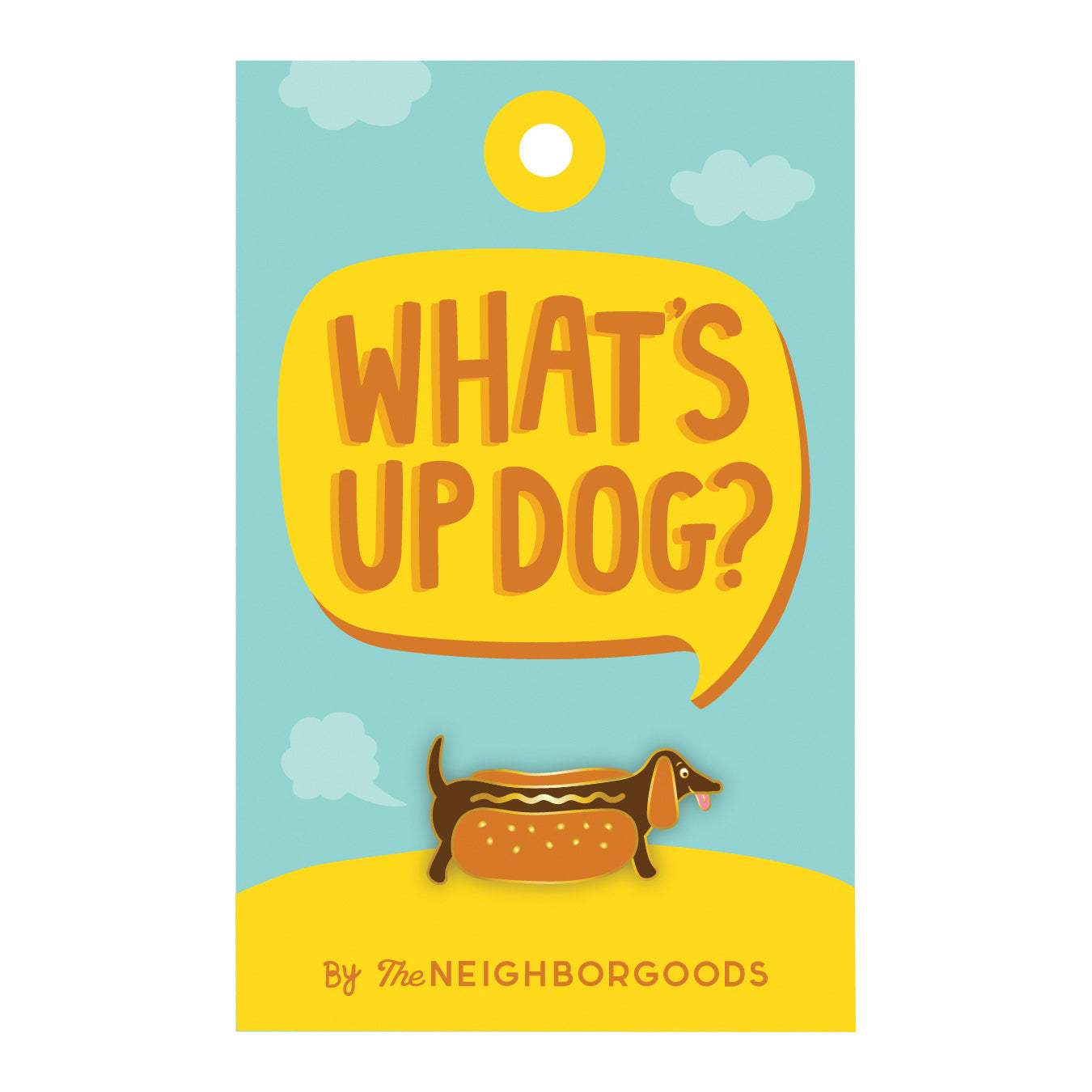 Hot Dog Pin