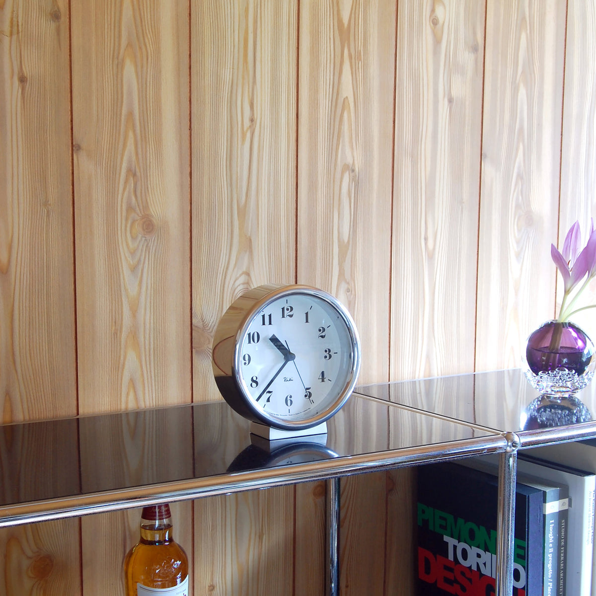 Lemnos Riki Aluminum Clock