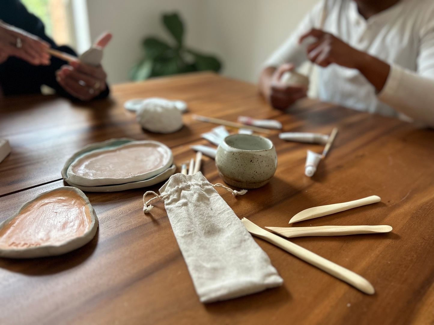 Petite Artisan Clay Date: Clay Kit for 2