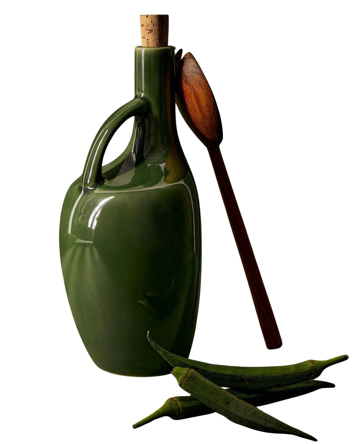 Stoneware Olive Oil Dispenser | Canard 34 oz