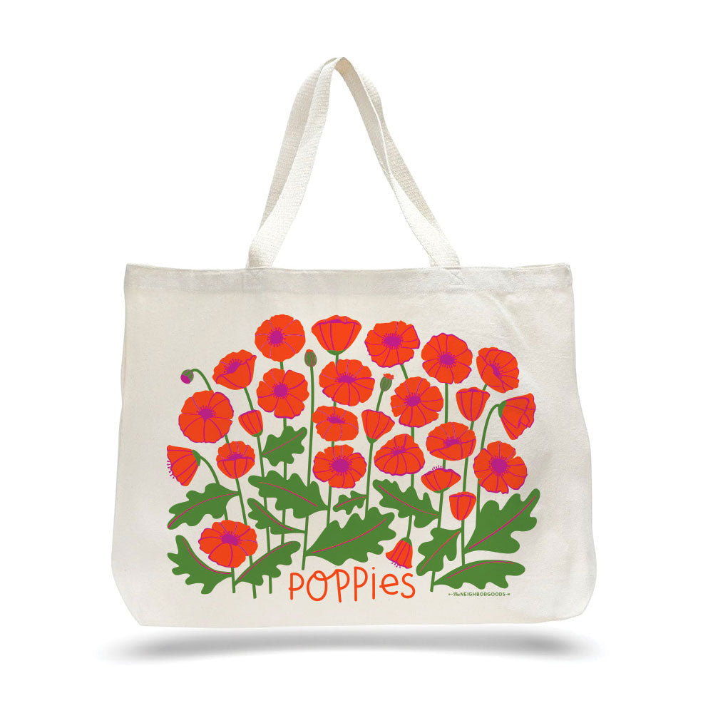 Poppy Tote Bag